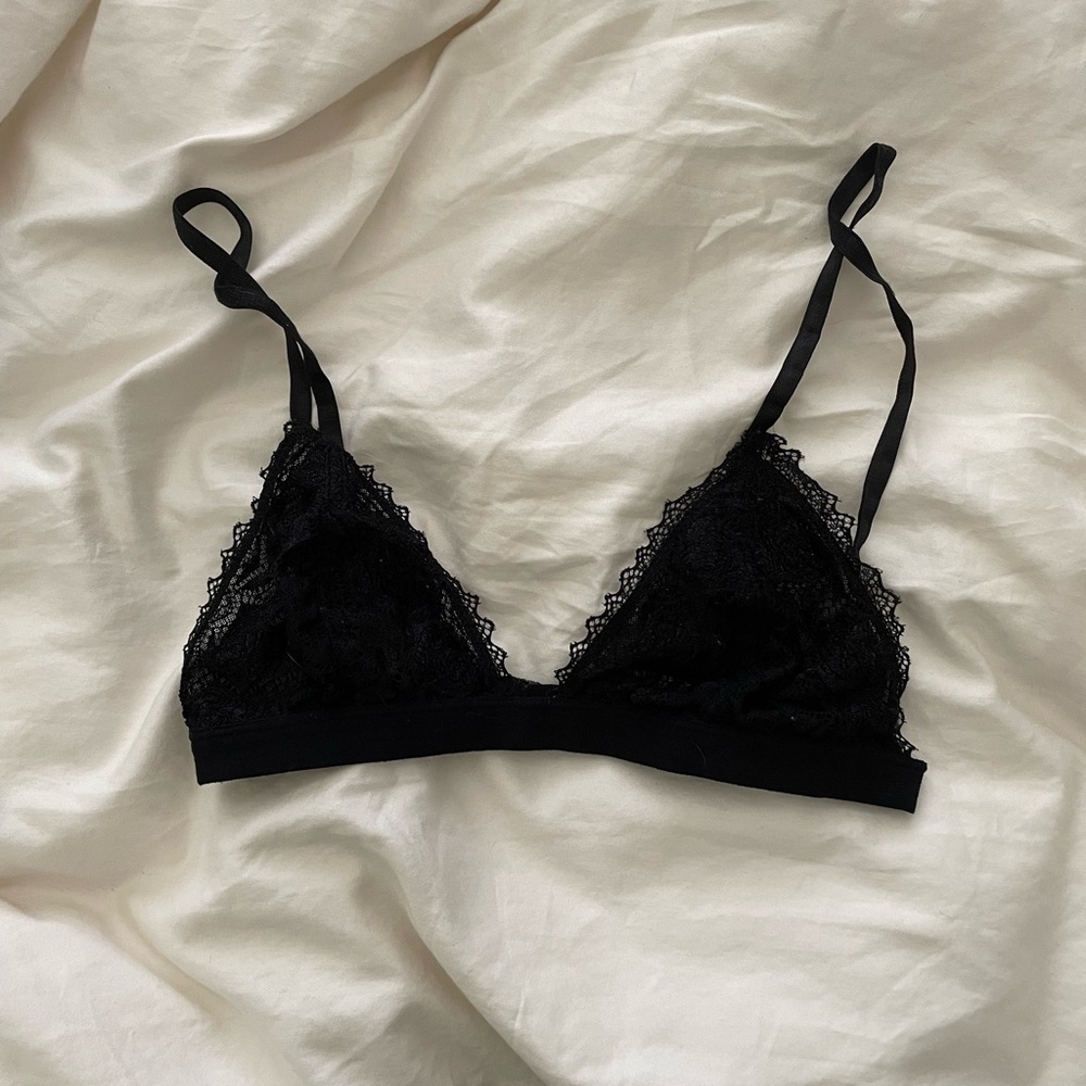 Anemone Black Bralette